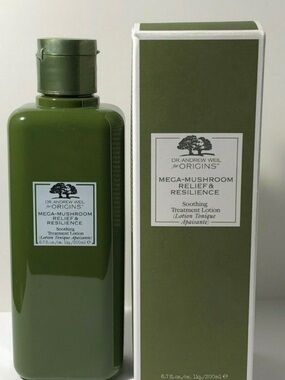 Origins Mega-Mushroom Relief & Resilience Soothing Lotion - Olive Green